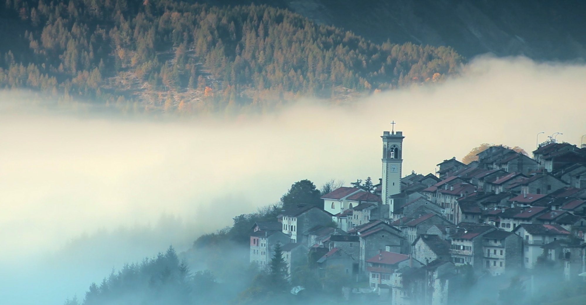 Erto — the village emerging from the fog